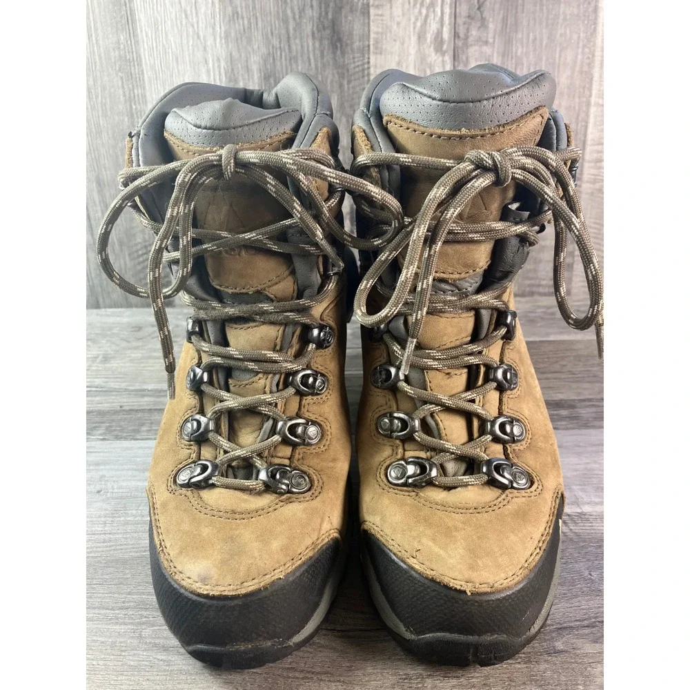 Vasque St Elias GTX 7161 Women 7.5W Brown Leather Waterproof Vibram Hiking Boots_3